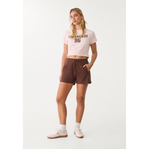 T-shirt court message XS - Stradivarius - Modalova