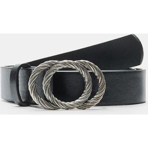 Ceinture double boucle twisted 70 - Stradivarius - Modalova