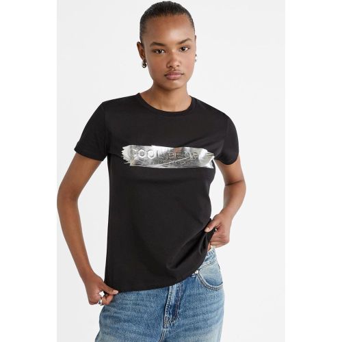 T-shirt imprimé métallisé XS - Stradivarius - Modalova