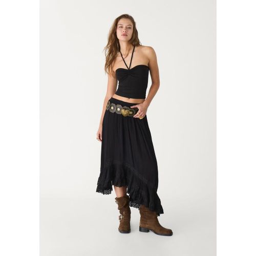Top bandeau à lacets à encolure américaine XS - Stradivarius - Modalova