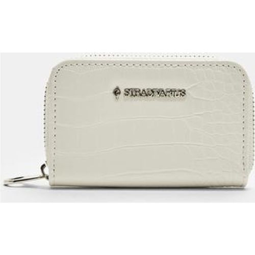 Portemonnaie zippé effet croco OS - Stradivarius - Modalova