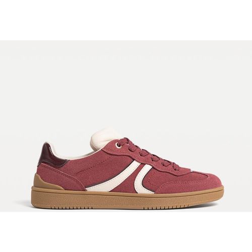 Baskets casual en cuir 35 - Stradivarius - Modalova