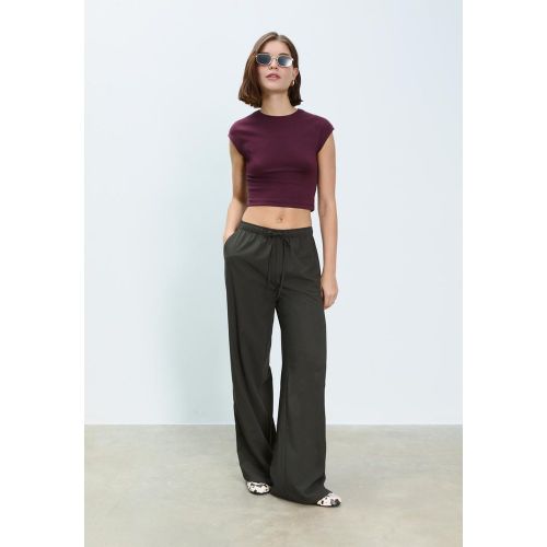 Pantalon long fluide habillé XS - Stradivarius - Modalova