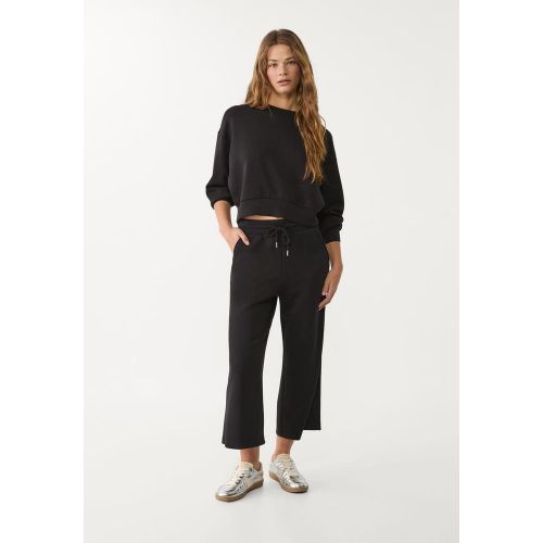 Pantalon jupe-culotte fluide toucher doux XS - Stradivarius - Modalova