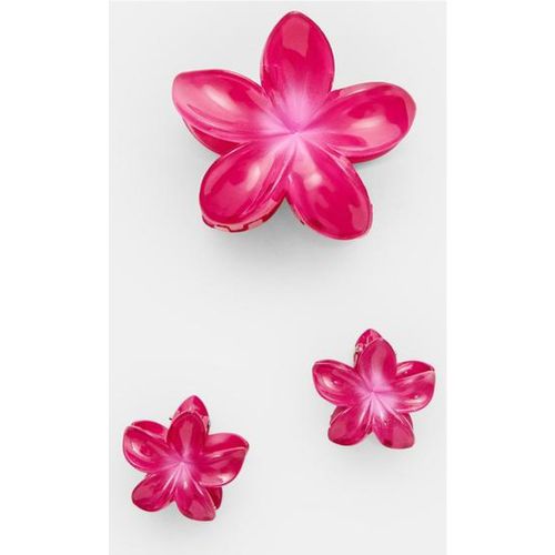 Lot de 3 pinces à fourrure fleur OS - Stradivarius - Modalova
