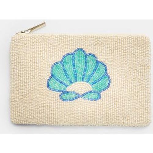 Porte-monnaie coquillage zippé Écru OS - Stradivarius - Modalova