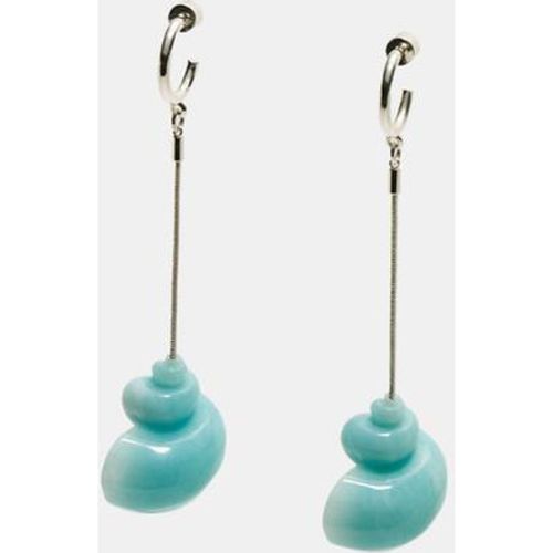 Longue boucle d'oreille coquillage OS - Stradivarius - Modalova