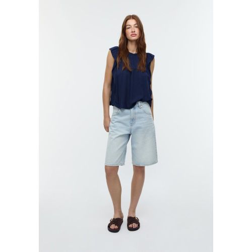 Blouse à volants fluide XS - Stradivarius - Modalova