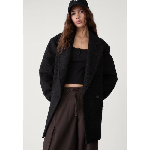 Manteau court en mouton synthétique XS - Stradivarius - Modalova