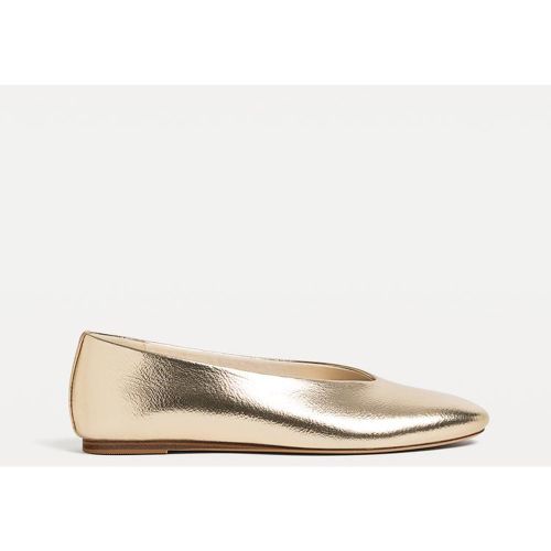 Ballerines ouverture arrondie 35 - Stradivarius - Modalova