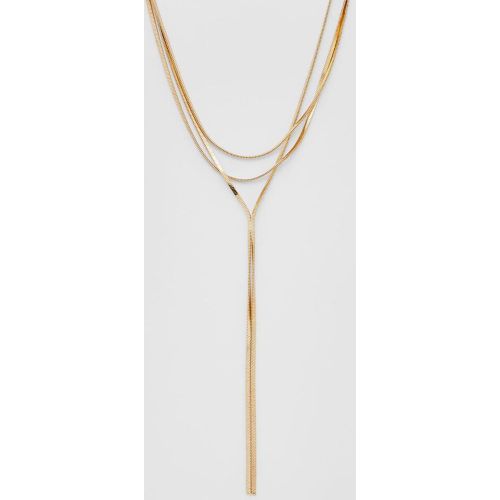 Collier long multi-chaînes OS - Stradivarius - Modalova