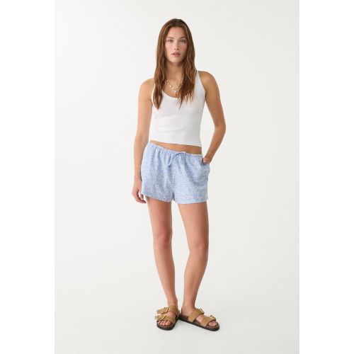 Shorts brodé contraste XS - Stradivarius - Modalova