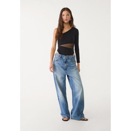 Body asymétrique transparent XS - Stradivarius - Modalova