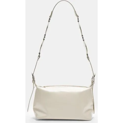 Sac à bandoulière clous Écru OS - Stradivarius - Modalova