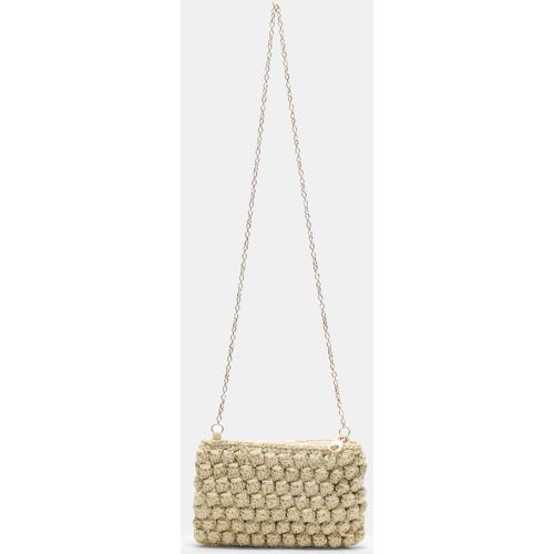 Sac à bandoulière crocheté Écru OS - Stradivarius - Modalova