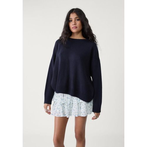 Pull en maille à col rond XS - Stradivarius - Modalova