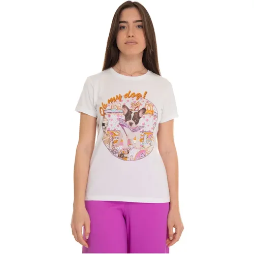 Luckylu - Tops > T-Shirts - White - Luckylu - Modalova