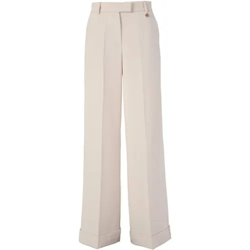 Trousers > Wide Trousers - - Fracomina - Modalova