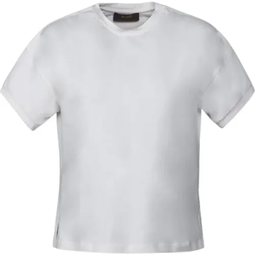 Moorer - Tops > T-Shirts - White - Moorer - Modalova