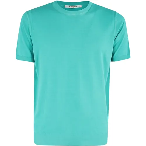 Kangra - Tops > T-Shirts - Blue - Kangra - Modalova