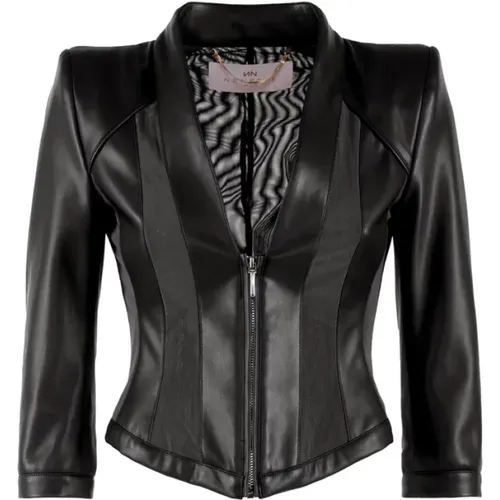 Jackets > Leather Jackets - - Nenette - Modalova