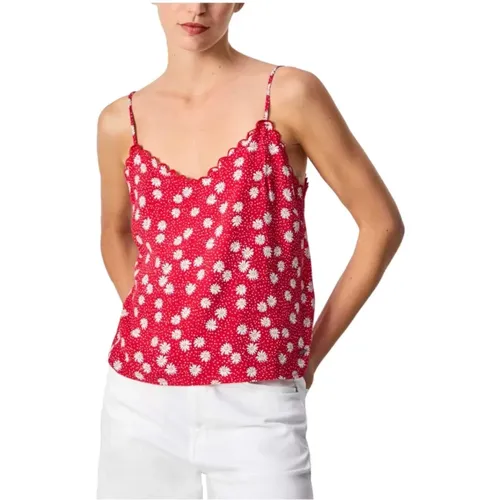 Tops > Sleeveless Tops - - Pepe Jeans - Modalova