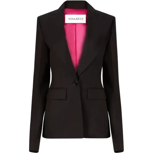 Jackets > Blazers - - Nina Ricci - Modalova