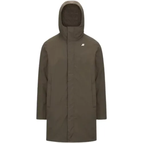 K-Way - Coats > Parkas - Brown - K-way - Modalova