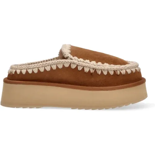 Mou - Shoes > Slippers - Brown - Mou - Modalova