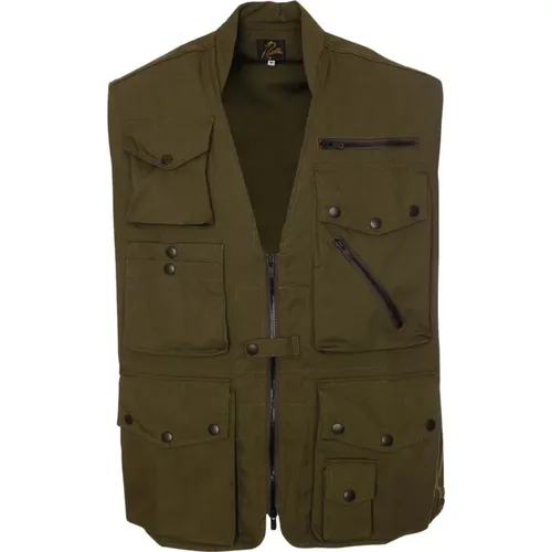 Needles - Jackets > Vests - Green - Needles - Modalova