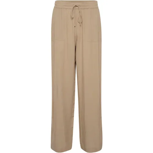 Trousers > Wide Trousers - - Kaffe - Modalova