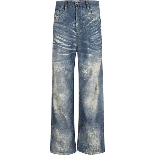 Jeans > Wide Jeans - - Diesel - Modalova