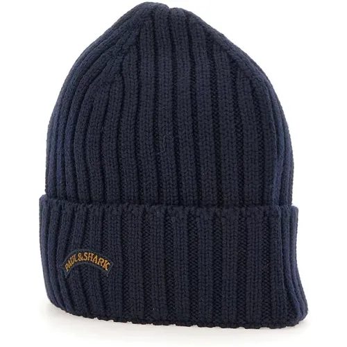 Accessories > Hats > Beanies - - PAUL & SHARK - Modalova