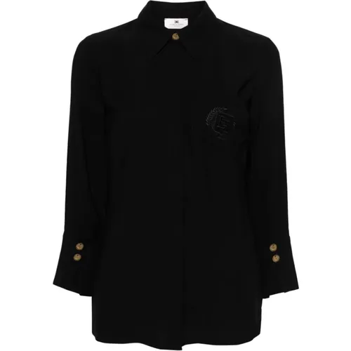 Blouses & Shirts > Shirts - - Elisabetta Franchi - Modalova