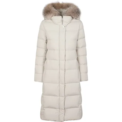 Moorer - Coats > Parkas - White - Moorer - Modalova