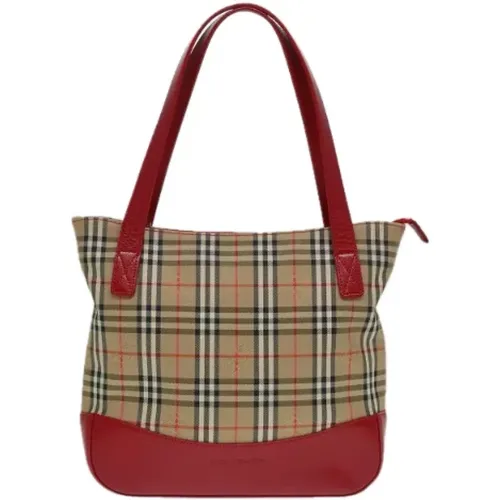 Pre-owned > Pre-owned Bags > Pre-owned Tote Bags - - Burberry Vintage - Modalova