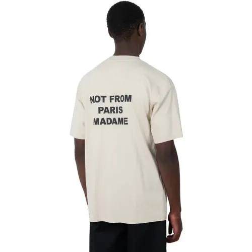 Slogan Nfpm t-shirt - Drole de Monsieur - Modalova