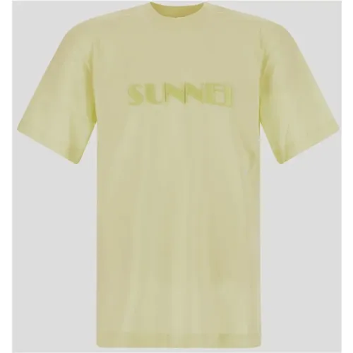 Embroidery Logo T-Shirt Sunnei - Sunnei - Modalova