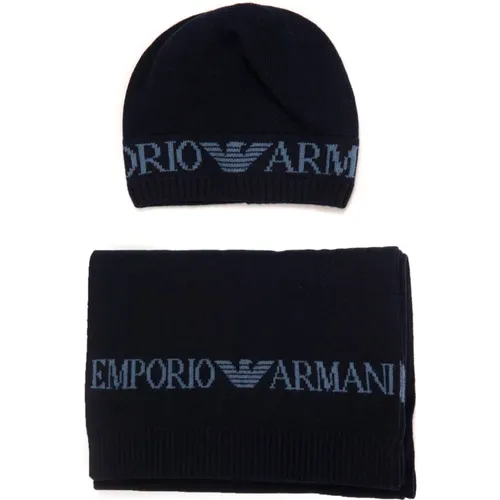 Accessories > Hats > Beanies - - Emporio Armani - Modalova