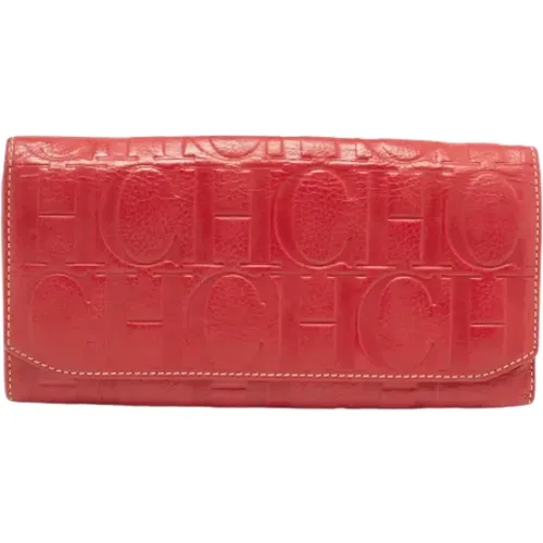 Pre-owned > Pre-owned Accessories > Pre-owned Wallets - - Carolina Herrera Pre-owned - Modalova