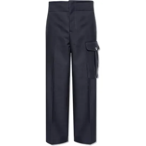 Trousers > Wide Trousers - - Ami Paris - Modalova