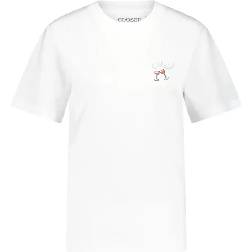 Closed - Tops > T-Shirts - White - closed - Modalova