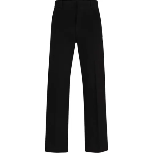 Trousers > Straight Trousers - - Hugo Boss - Modalova