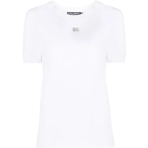 Tops > T-Shirts - - Dolce & Gabbana - Modalova