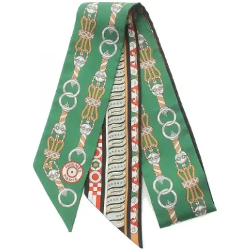 Pre-owned > Pre-owned Accessories > Pre-owned Scarves - - Hermès Vintage - Modalova