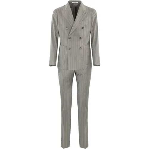 Suits > Suit Sets > Double Breasted Suits - - Tagliatore - Modalova