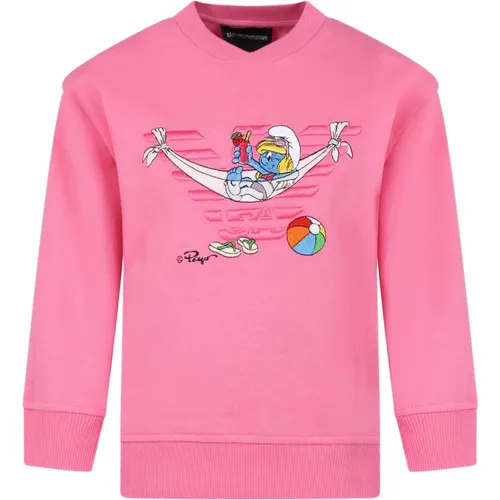Kids > Tops > Sweatshirts - - Emporio Armani - Modalova