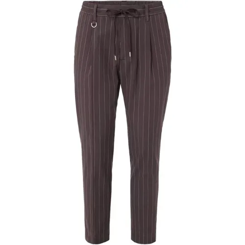 Trousers > Cropped Trousers - - Paolo Pecora - Modalova