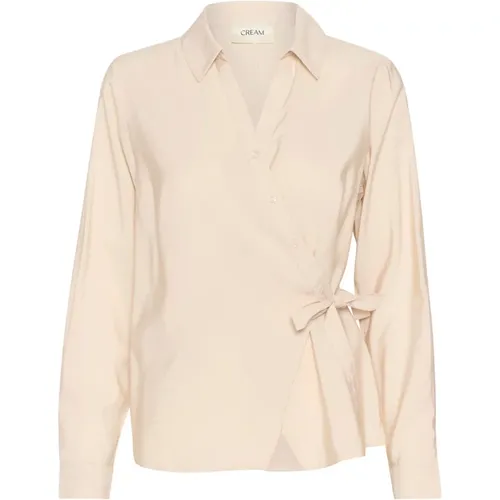 Blouses & Shirts > Blouses - - Cream - Modalova