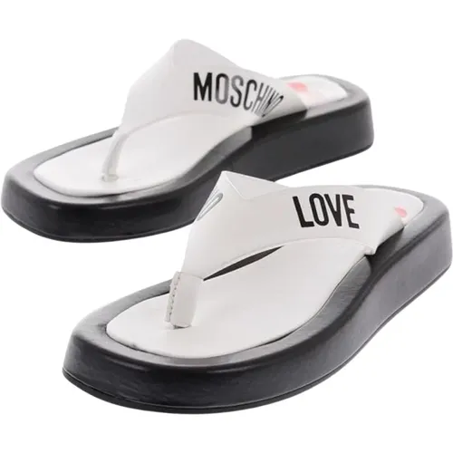 Shoes > Flip Flops & Sliders > Flip Flops - - Moschino - Modalova